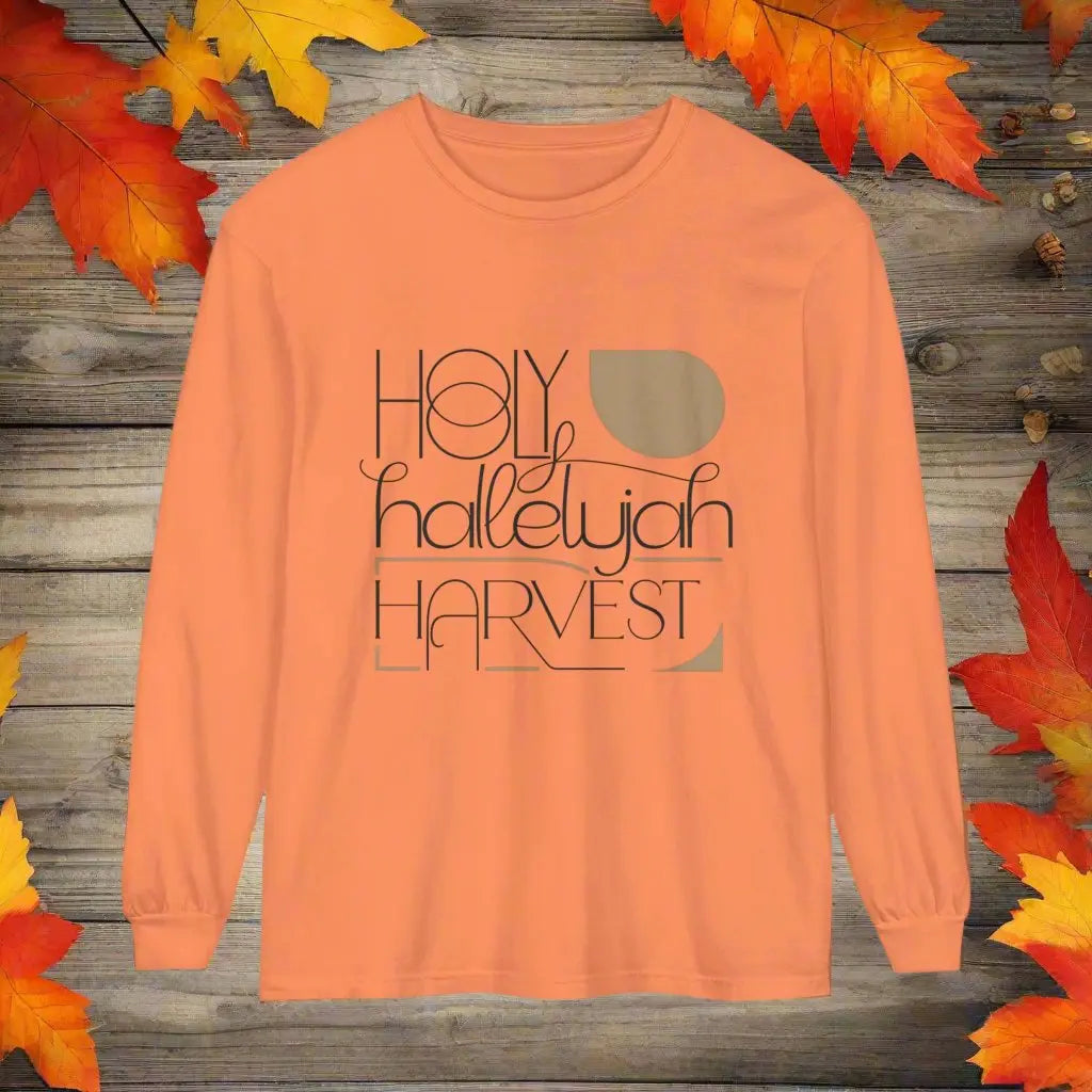 Holy Hallelujah Harvest Unisex Long Sleeve T-Shirt Daroe's Devine Designs