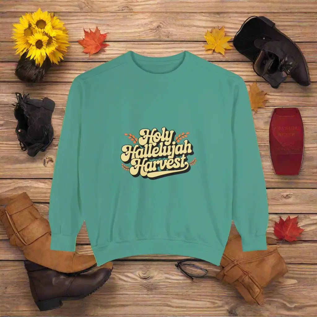 Holy Hallelujah Harvest Unisex Sweatshirt Daroe's Devine Designs