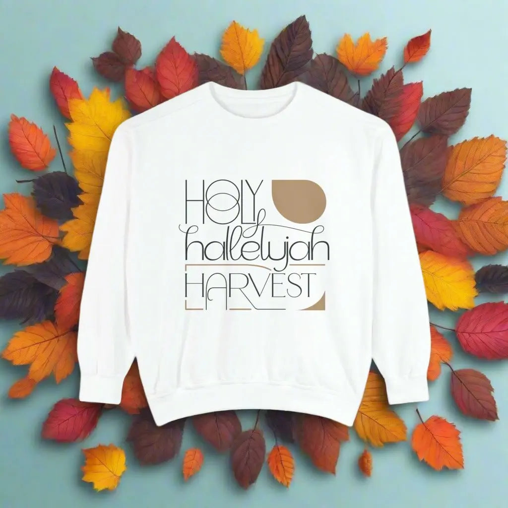 Holy Hallelujah Harvest Unisex Sweatshirt Daroe's Devine Designs