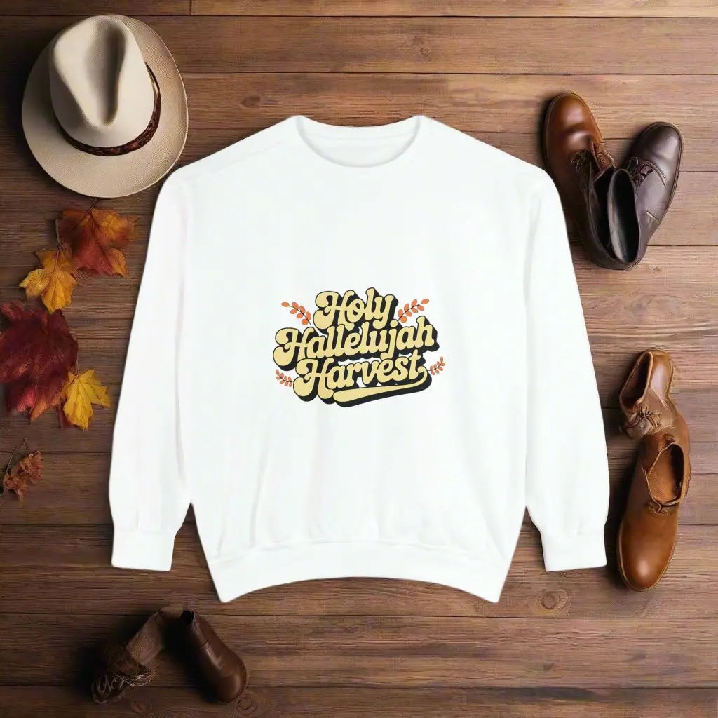 Holy Hallelujah Harvest Unisex Sweatshirt Daroe's Devine Designs
