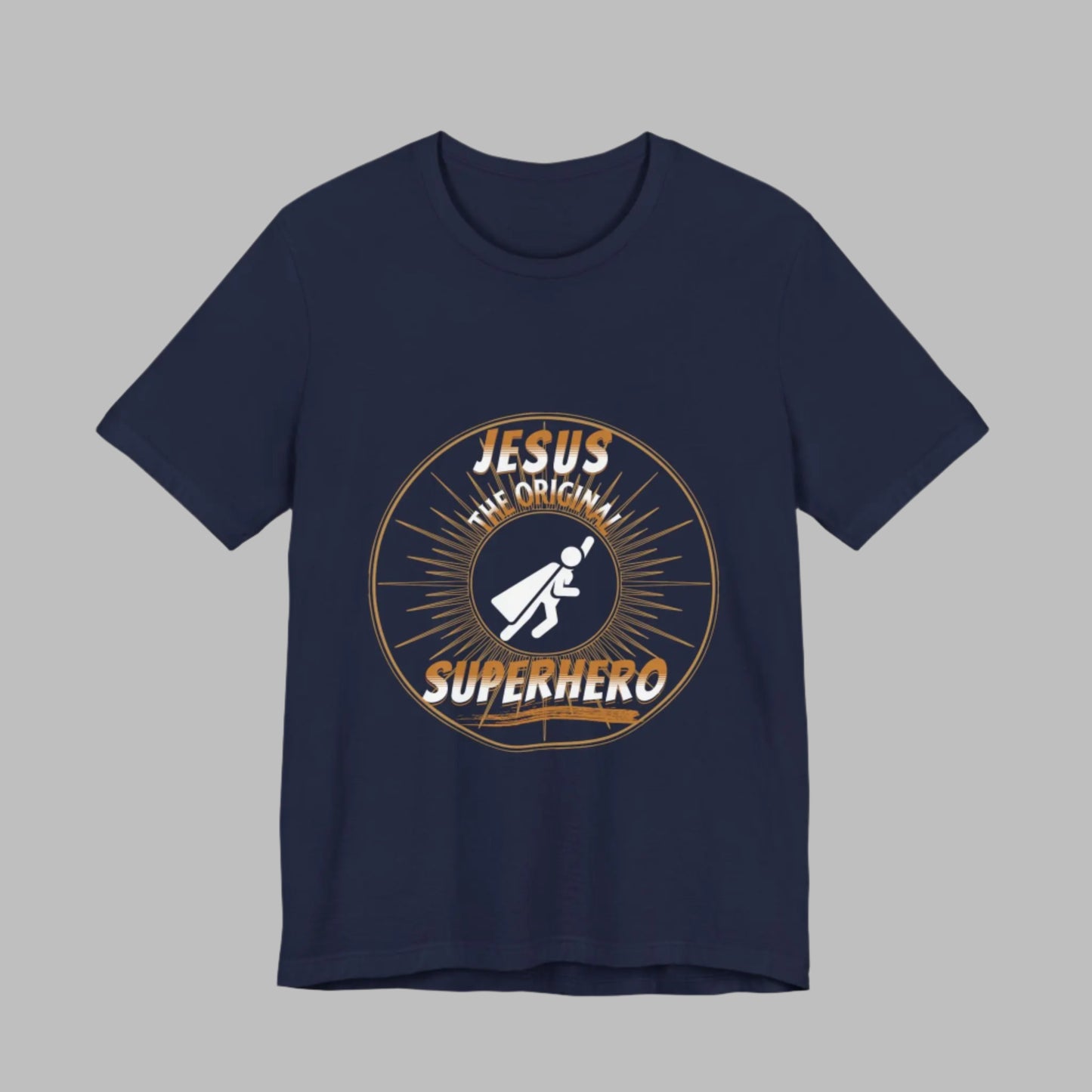 Jesus The Original Superhero Jersey T-Shirt Printify