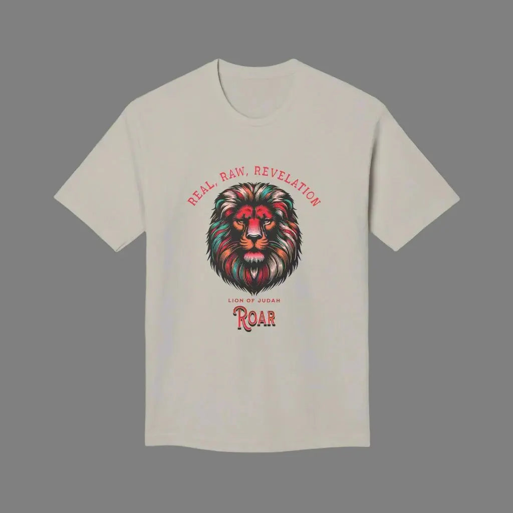 Real, Raw, Revelation Unisex Midweight T-shirt Printify