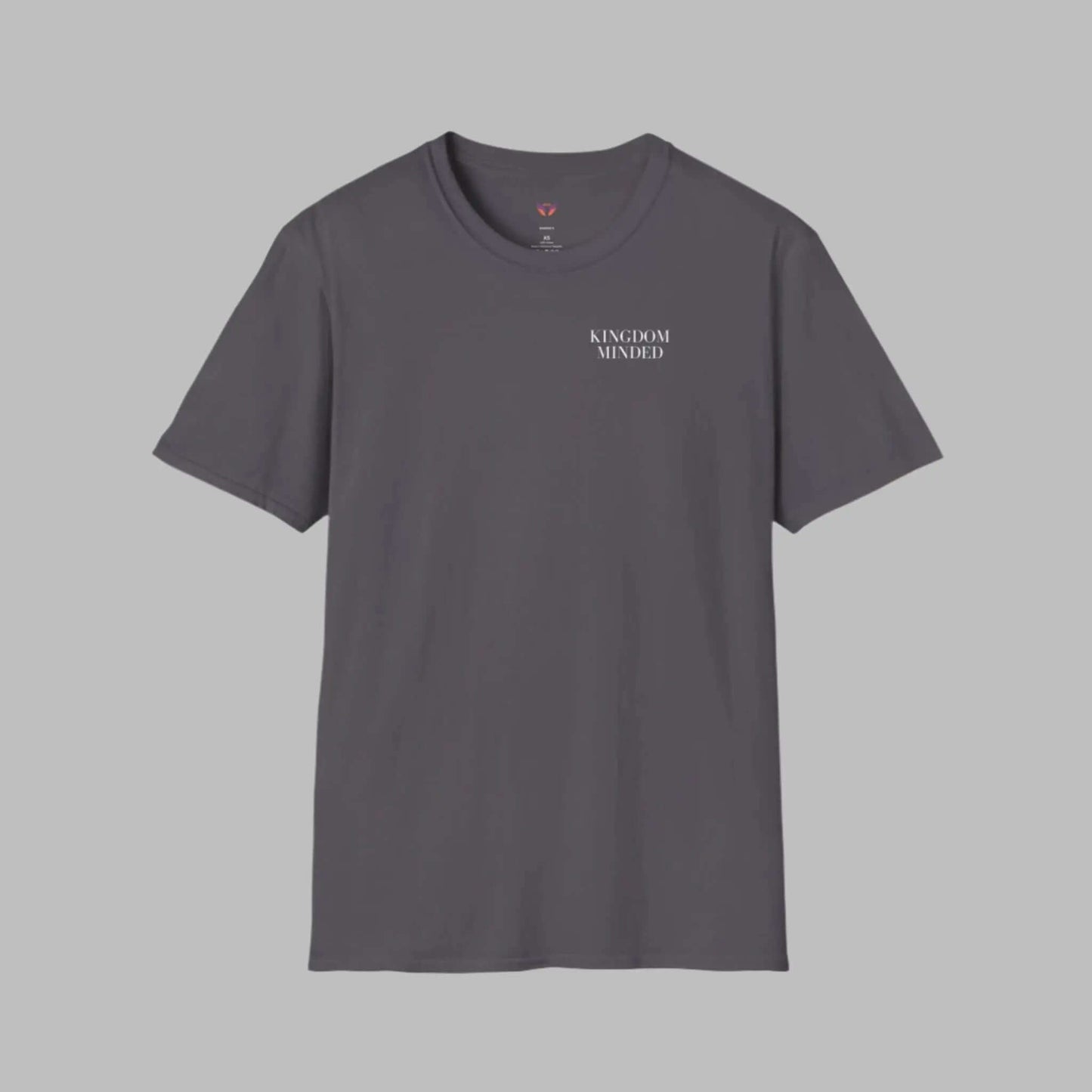 Kingdom Minded with Silhouette Castle Unisex Softstyle T-Shirt Daroe's Devine Designs