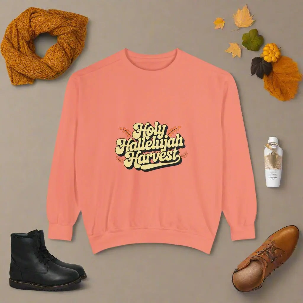 Holy Hallelujah Harvest Unisex Sweatshirt Daroe's Devine Designs