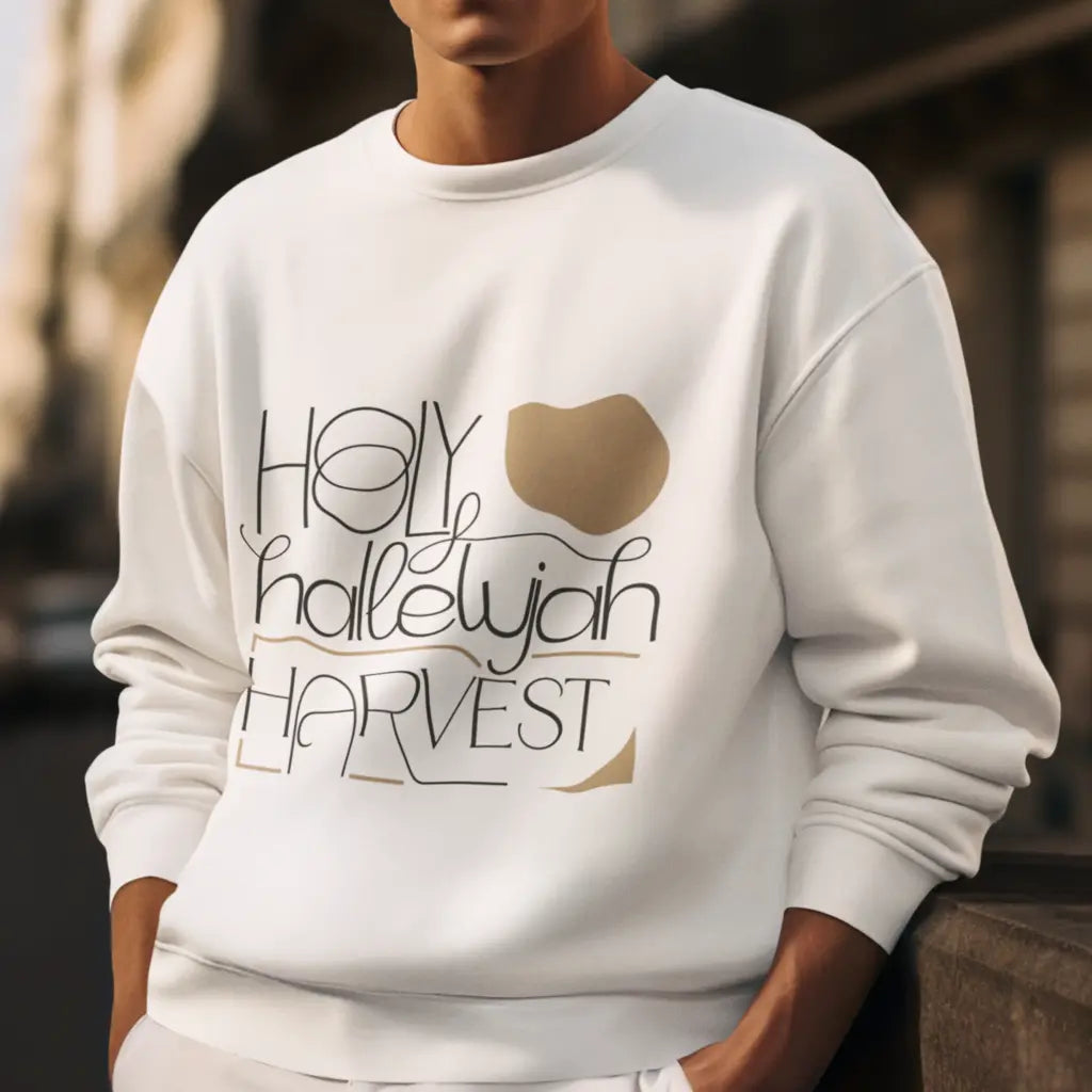 Holy Hallelujah Harvest Unisex Sweatshirt Daroe's Devine Designs