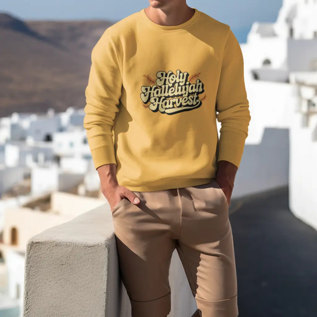Holy Hallelujah Harvest Unisex Sweatshirt Daroe's Devine Designs