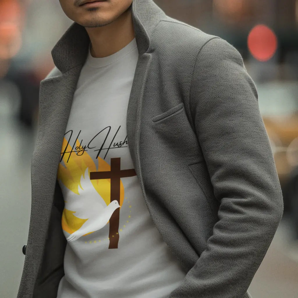 Holy Hush Unisex Jersey T-Shirt Daroe's Devine Designs