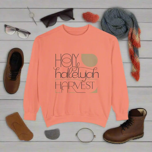 Holy Hallelujah Harvest  Unisex Sweatshirt Daroe's Devine Designs