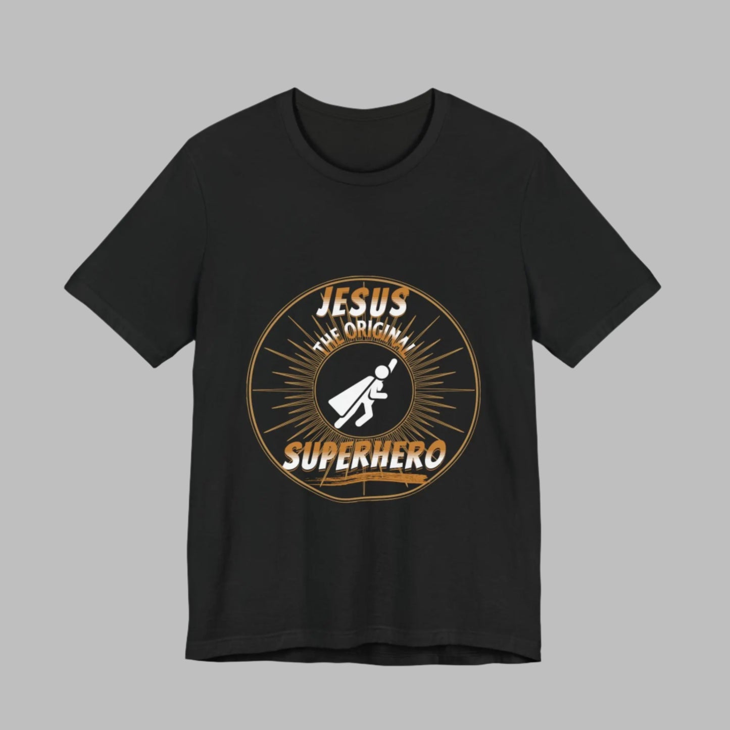 Jesus The Original Superhero Jersey T-Shirt Printify