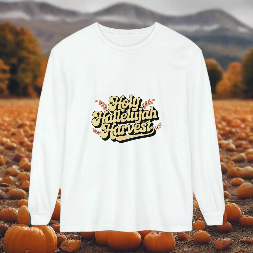 Holy Hallelujah Harvest Unisex Long Sleeve T-Shirt Daroe's Devine Designs