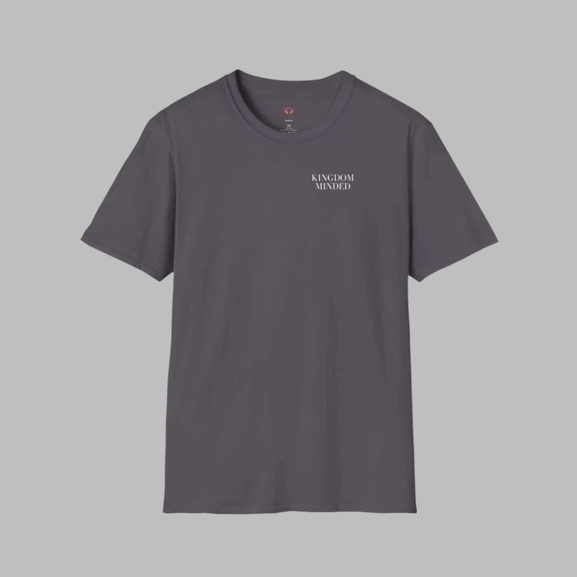 Kingdom Minded with Silhouette Castle Unisex Softstyle T-Shirt Daroe's Devine Designs