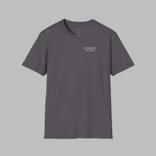Kingdom Minded with Silhouette Castle Unisex Softstyle T-Shirt Daroe's Devine Designs