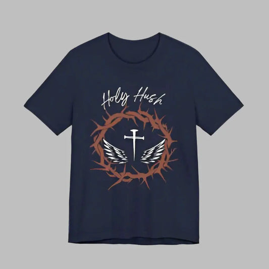 Holy Hush Unisex Jersey T-Shirt Daroe's Devine Designs