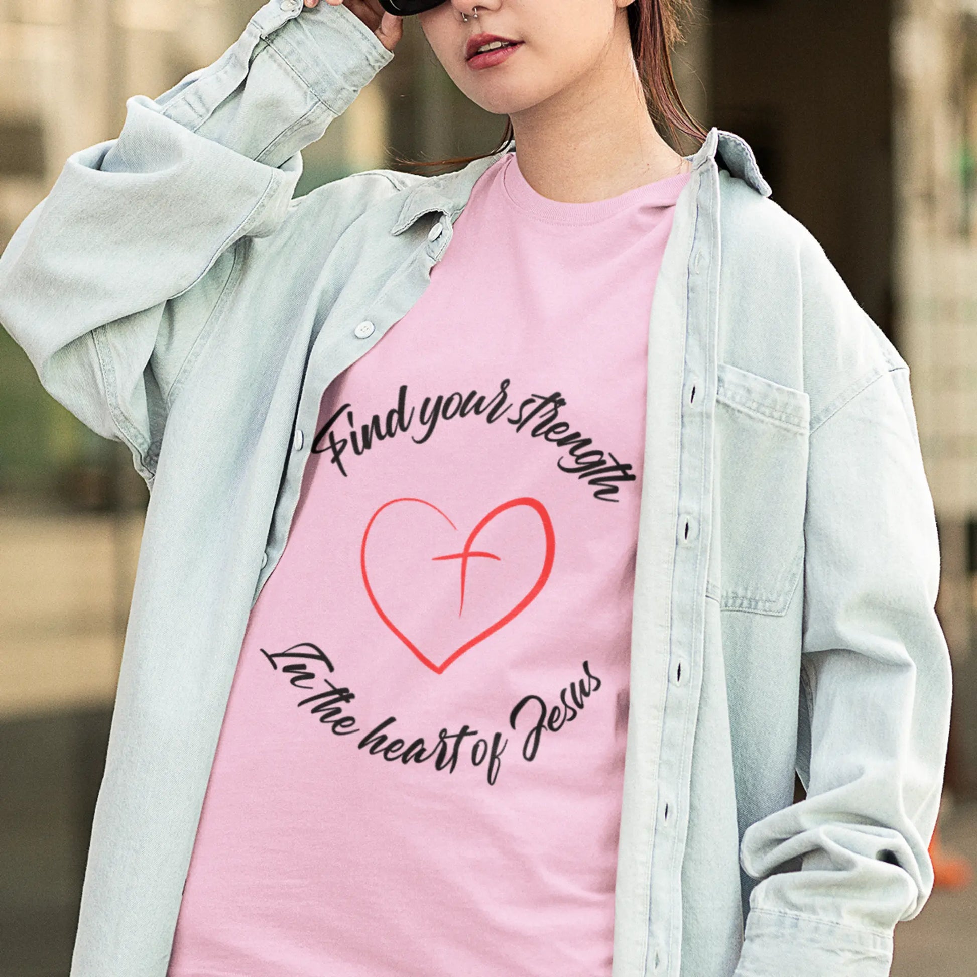 Strength Unisex Midweight T-Shirt with bold design, available in various colors and sizes, perfect for casual wear and motivation