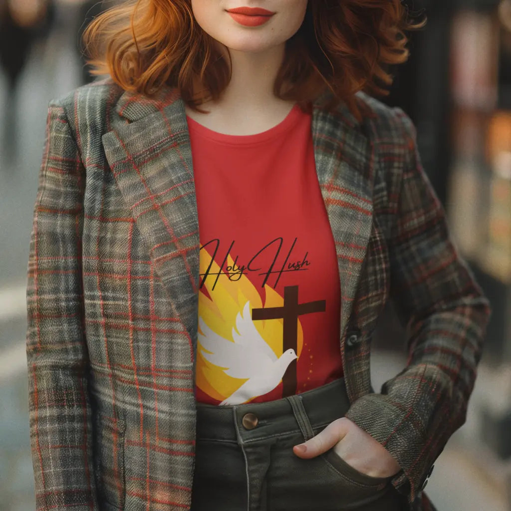 Holy Hush Unisex Jersey T-Shirt Daroe's Devine Designs