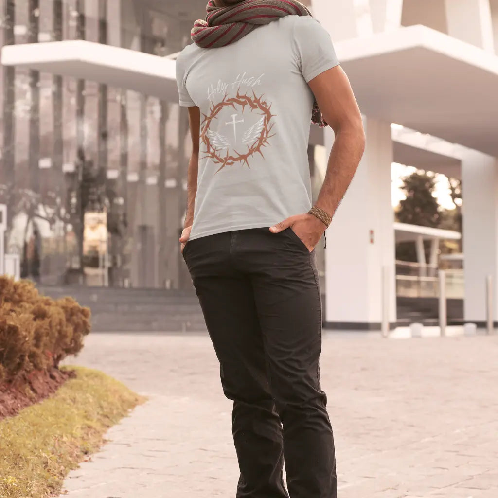 Holy Hush Unisex Jersey T-Shirt Daroe's Devine Designs