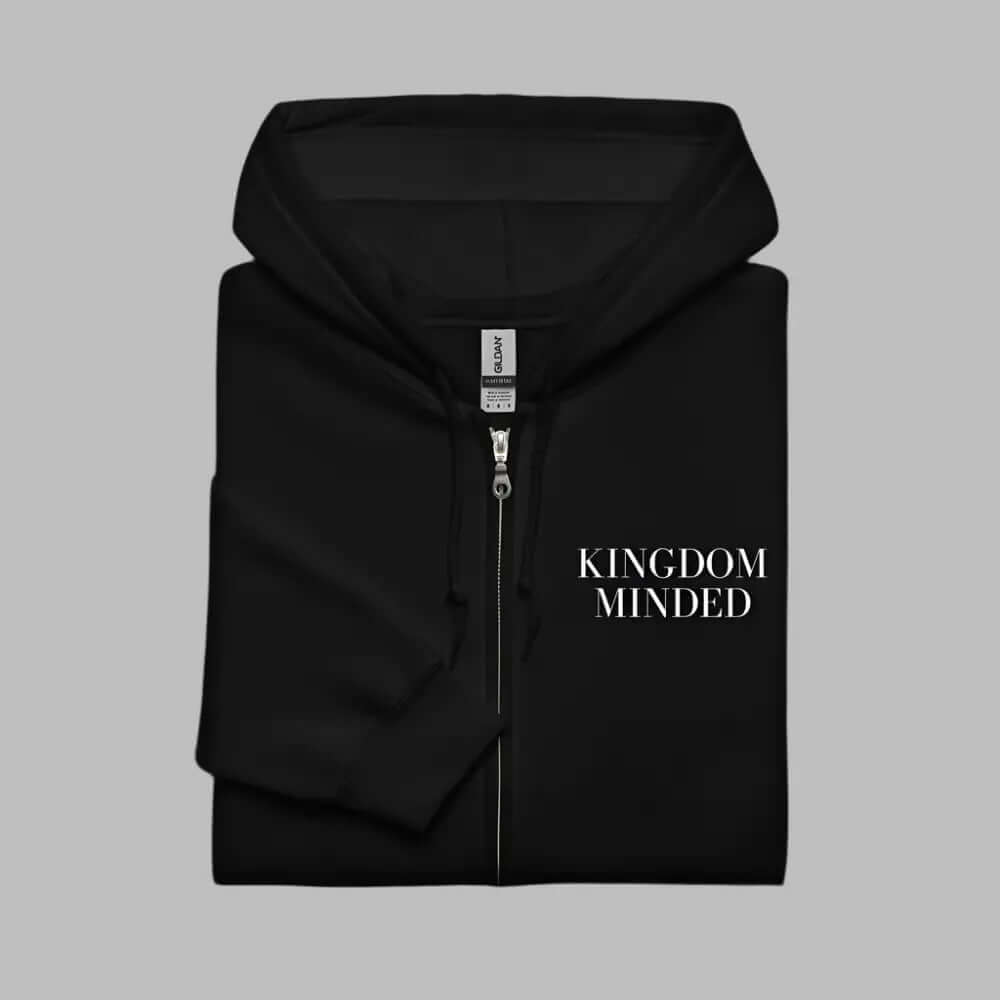Kingdom unisex heavy blend zip hoodie Darroes Devine Designs