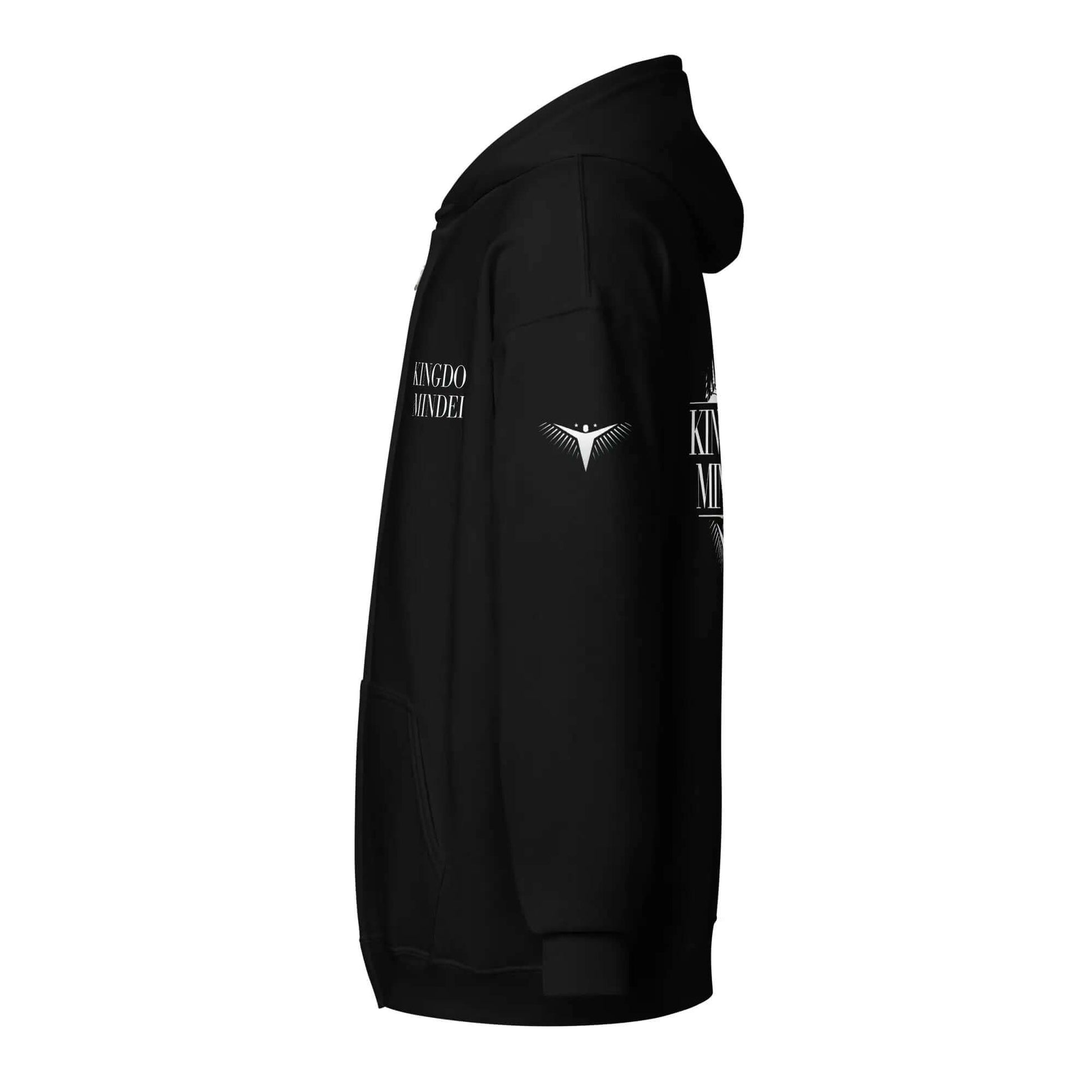Kingdom unisex heavy blend zip hoodie Darroes Devine Designs